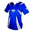 FIGHTERS - Camisa de kick boxing / Competition / Azul / XS