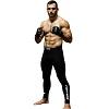FIGHTERS - Compression Spats / Giant 2.0 / Schwarz