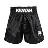 Venum - Muay Thai Shorts / Classic Evo / Schwarz-Weiss