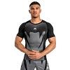 Venum - Rashguard / Attack  / Short Sleeve / Nero-Grigio