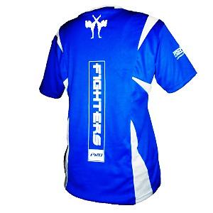 FIGHTERS - Kick-Boxing Shirt / Competition / Blau / XL