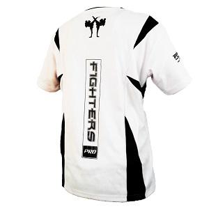 FIGHTERS - Kick-Boxing Shirt / Competition / White / XS