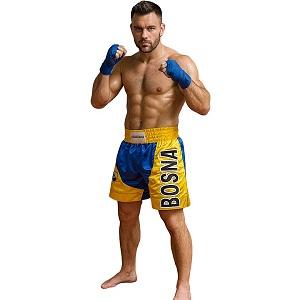 FIGHTERS - Muay Thai Shorts / K-1 / Bosnien-Bosna / Medium