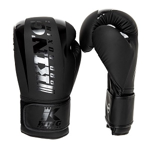 KING PRO - Boxhandschuhe / KPB REVO 4 / Schwarz / 10 oz